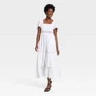 Women Ruffle Short Sleeve Maxi Sundress - Universal ThreadOpens in a new window or tab