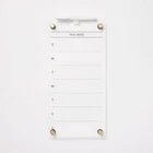8"x16" This Week Acrylic Dry Erase Calendar - ThresholdOpens in a new window or tab