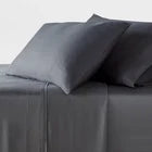 Threshold 320TC Satin 4-Piece Sheet Set Cooling Soft TENCEL LyocellOpens in a new window or tab