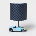 Hot Wheels Retro 3 Way Kids' Car Lamp with Checkered Shade -Opens in a new window or tab