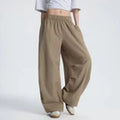 Women High-Rise Baggy Pants - Wild Fable Heather Beige Taupe XSOpens in a new window or tab