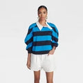KBB by KAHLANA Women 'The Striped Crewneck T-Shirt' - Navy Blue XSOpens in a new window or tab