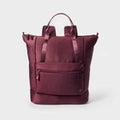 Women All in Motion Faux Neoprene Backpack Tote w/ Laptop Pocket -Opens in a new window or tab
