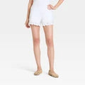 Women Embroidered Linen Pull-On Shorts - A New DayOpens in a new window or tab