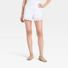 Women Embroidered Linen Pull-On Shorts - A New DayOpens in a new window or tab