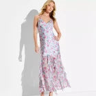 Women Maxi Ruffle Hem Slip Dress - Wild FableOpens in a new window or tab