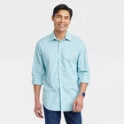 Goodfellow & Co Men Performance Button Down Dress Shirt Long SleeveOpens in a new window or tab