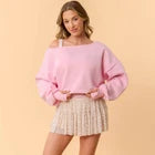 Blogilates Women Dance Studio Off the Shoulder SweatshirtOpens in a new window or tab