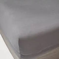 Queen 400 Thread Count Performance Fitted Sheet Dark Gray - Threshold: CottonOpens in a new window or tab