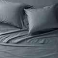 Queen 400 Thread Count Percale Sheet Set Mineral Blue - CasalunaOpens in a new window or tab
