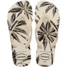 New ListingHavaianas Women Logo Flip Sandals - Beige/Black Print 7-8Opens in a new window or tab