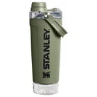 Stanley 20fl oz Stainless Steel Activate Shaker Bottle - Dried PineOpens in a new window or tab