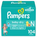 Pampers Baby Dry DiapersOpens in a new window or tab