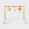 Wood Play Gym + Hanging Toys Set - Cloud IslandOpens in a new window or tab