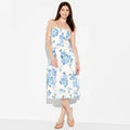 Women Fit and Flare Strapless Midi A-Line Dress - Wild FableOpens in a new window or tab