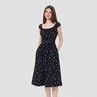 Women Cap Sleeve Boho Midi Dress - Universal ThreadOpens in a new window or tab