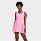 Women Pleated Active Dress - All In Motion Pink MOpens in a new window or tab