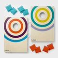 Bean Bag Toss 2'' x 3'' Wood Cornhole - EmbarkOpens in a new window or tab