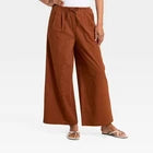 Women Drawstring Pull-On Pants - A New DayOpens in a new window or tab