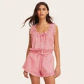 Women Shell Tank Top - Parke Red Gingham Check MOpens in a new window or tab