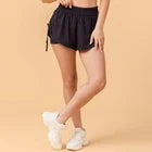 Blogilates Women Mommy & Me Tiny Bows Shorts - Black MOpens in a new window or tab